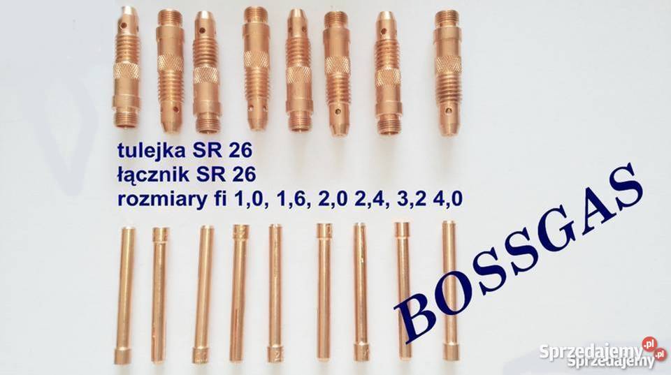 Tulejka łącznik do tiga SR 26 wszystkie rozmiary Gniezno