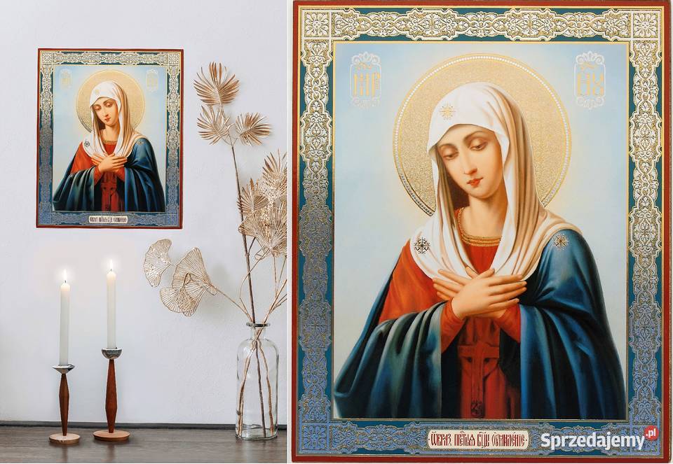 Matka Boża Maryja ikona prawosławna rosyjska lubelskie Lublin sprzedam