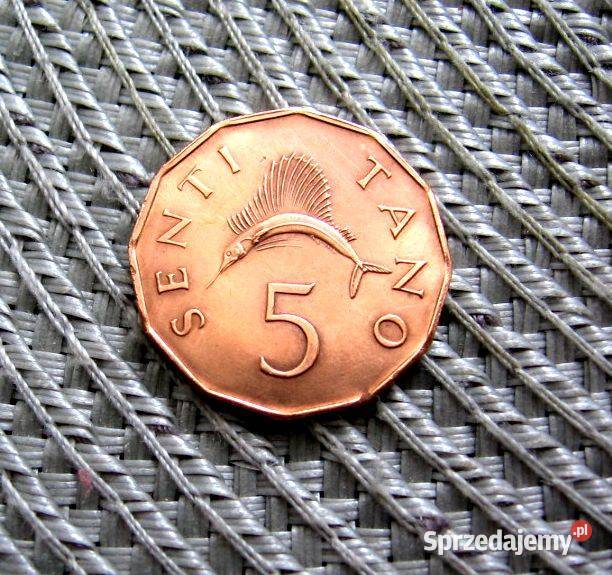Tanzania 5 Senti 1971r Ładna