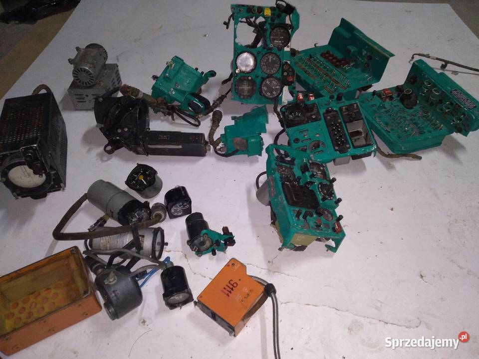 Kokpit samolotu Mig21 zegary Mig 21 Dąbki