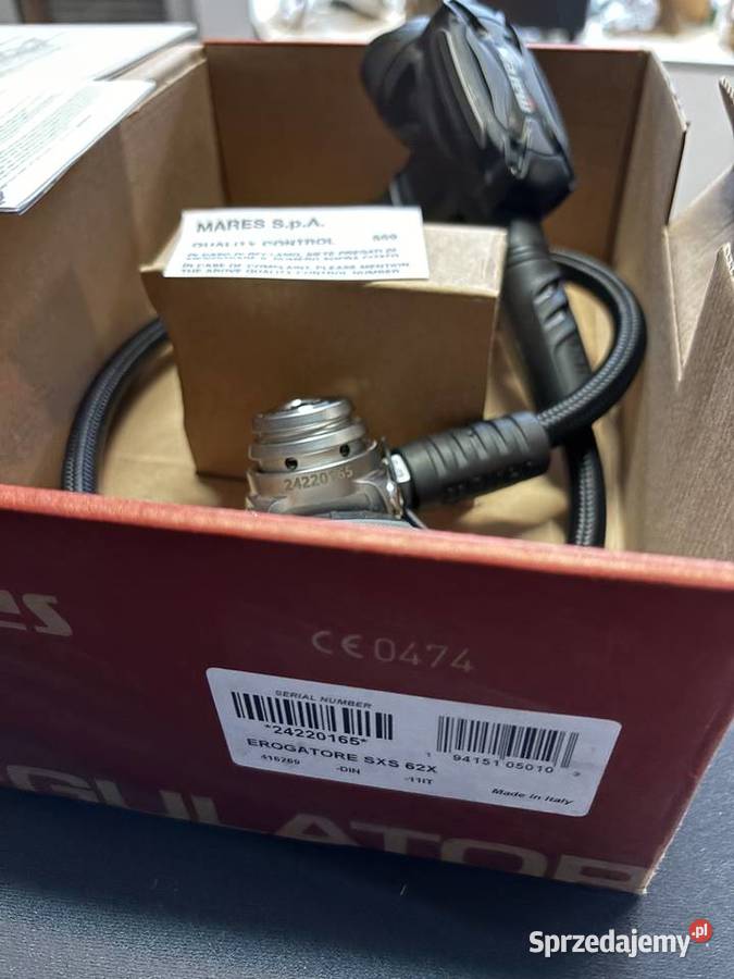 Automat oddechowy Mares SXS II stopień 62X I śląskie Bytom