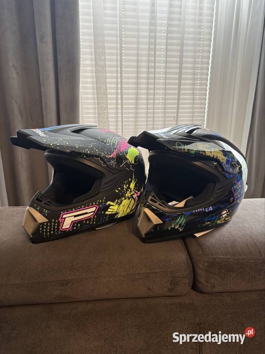 Kaski crossowe nowe na motocykl Kaski Opoczno