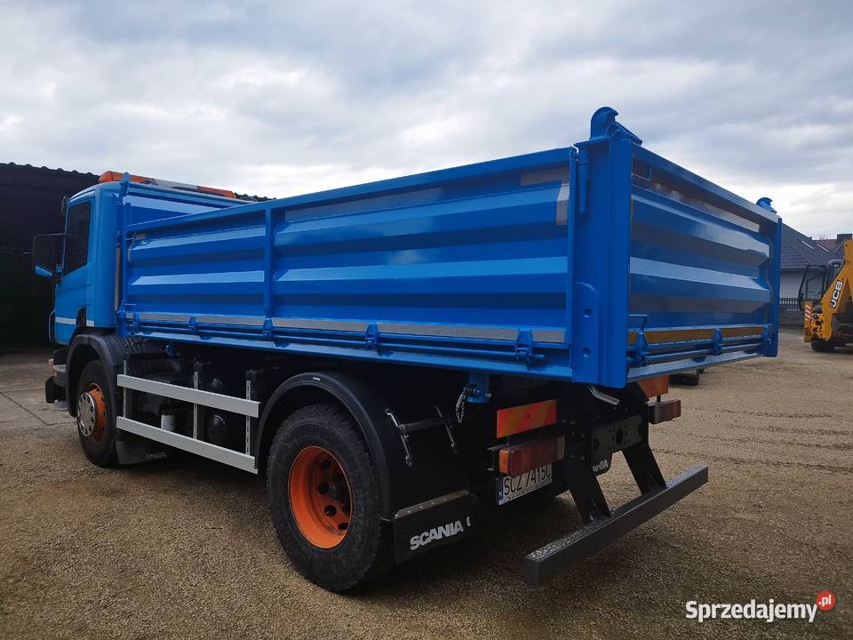 SCANIA P230 Nowa Wywrotka Resor śląskie Częstochowa