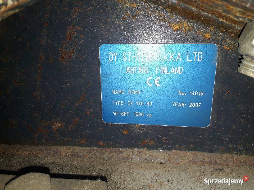 Łyżka przesiewająca REMU EX 140 HD Pozostałe małopolskie