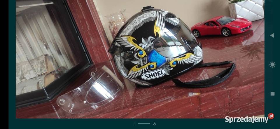Kask motocyklowy SHOEI Orzech