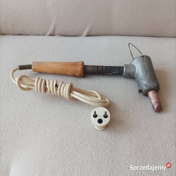 Stara lutownica dekarska oporowa grzałkowa z Stronie Śląskie