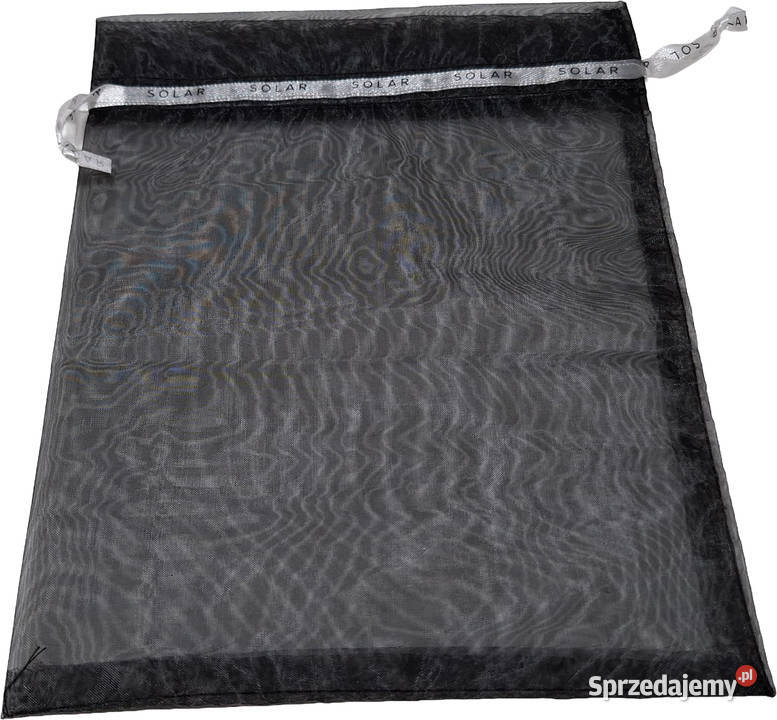 Woreczek z organzy czarny 18x235 Solar 2 Czeladź