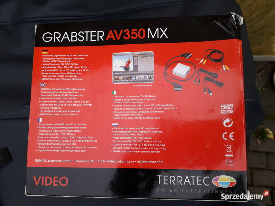 Konwerter video Terratec Grabster AV350 MX Warszawa