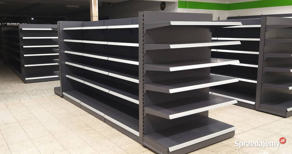 Regał sklepowy gondola regał metalowy Mago Biznes i Przemysł Barczewo