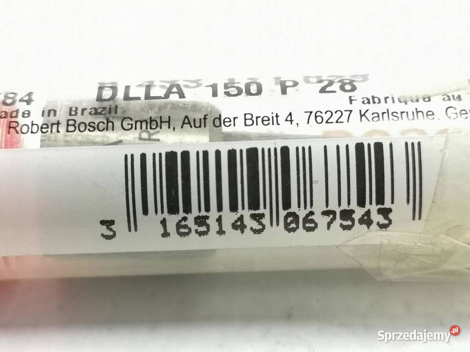 ROZPYLACZ KOŃCÓWKA WTRYSKU BOSCH 0433171029 DLLA Końcówki wydechu lubelskie sprzedam