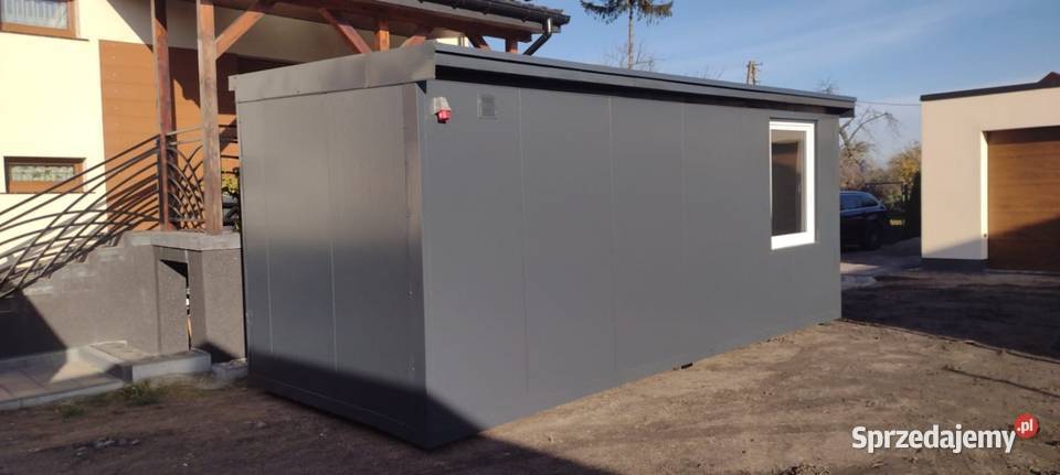 Kontener biurowy socjalny mieszkalny wc Produkcja Budzisław Kościelny