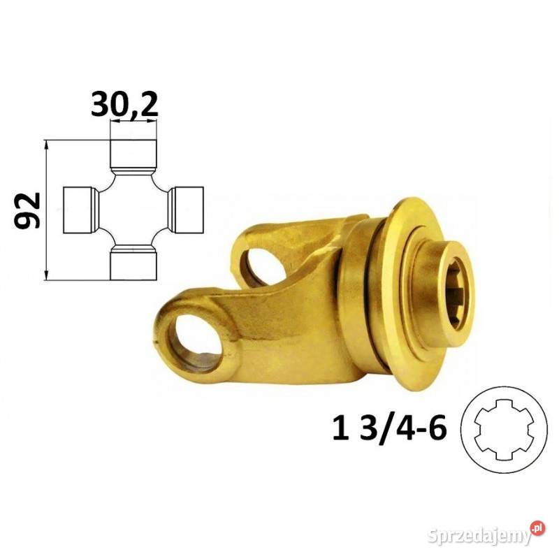 Widłak ciągnikowy 1 346 na krzyżak 302x92 81011 Do maszyn uprawowych małopolskie Kamionna