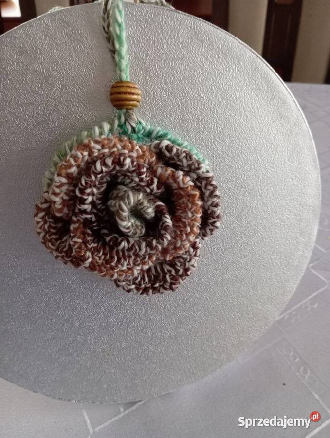 Wisiorek róża Ozdoby Pruszcz