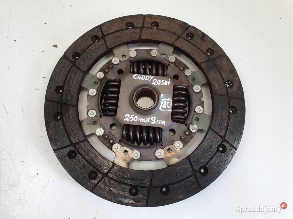 VW Caddy III 20 SDI SPRZĘGŁO tarcza docisk 9mm osobowe Sprzęgła i elementy Chełm sprzedam