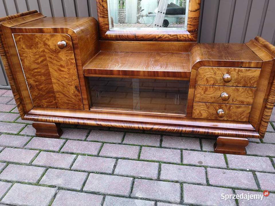 Toaletka ARTDECO Orzech Unikat Stara Antyk