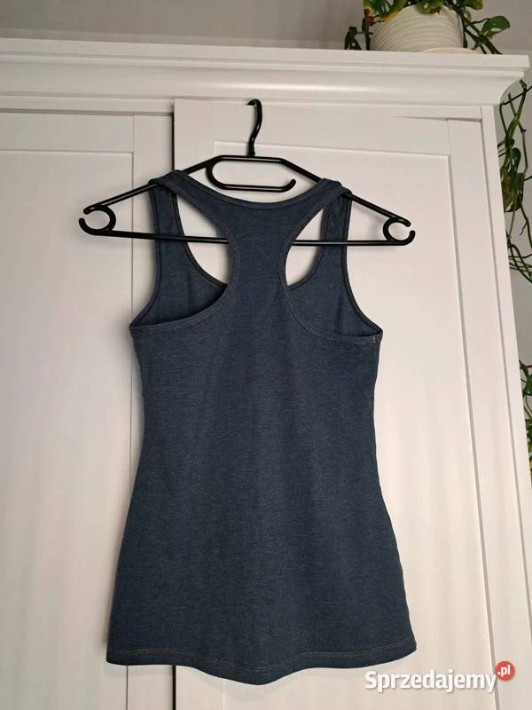 Granatowy top sportowy Esmara rozmiar XS wygodny pomorskie Trąbki Wielkie