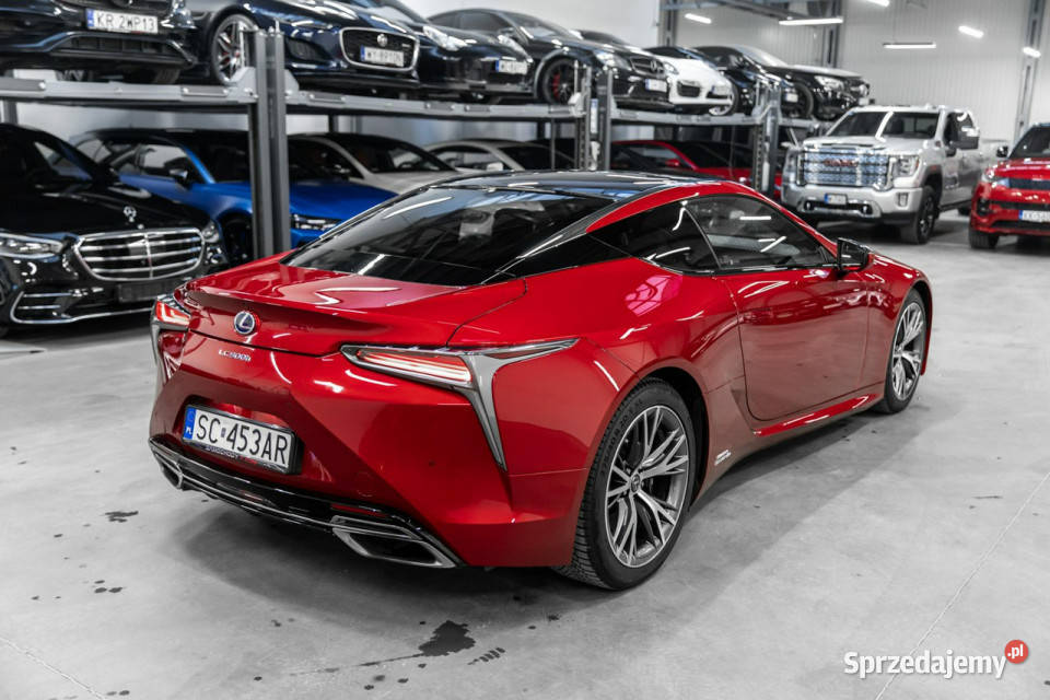 Lexus LC 500h V6 359 Salon Bezwypadkowy Stan kurtyny powietrzne Węgrzce
