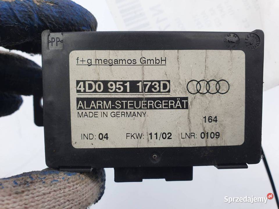 MODUŁ AUDI A8 D2 4D0951173D kujawsko-pomorskie Lipno sprzedam