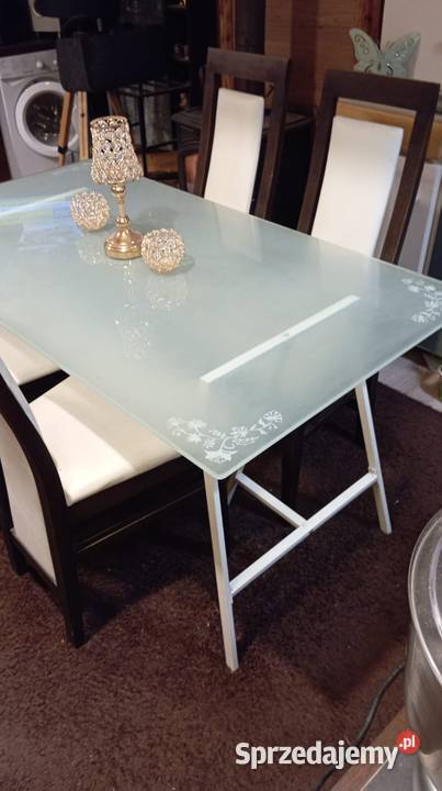 Stół IKEA z krzeslami Elganowo