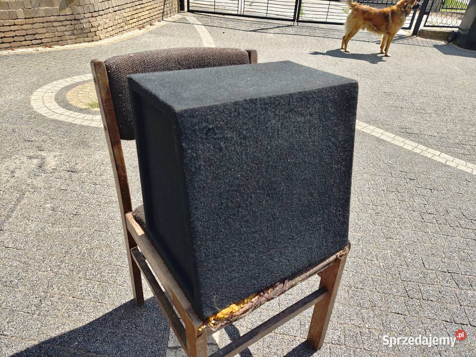 Skrzynia basowa bassowa subwoofer nowy głośnik Niegowonice sprzedam