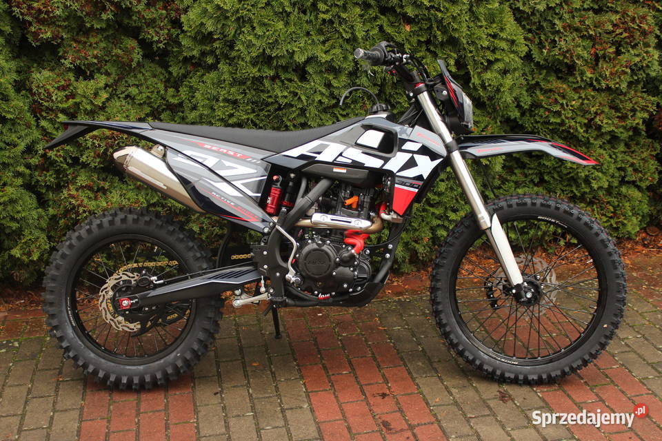 Cross ASIX 300 cc 4T NOWY duża rama chłodzony 300cm3 Motoryzacja Goleniów