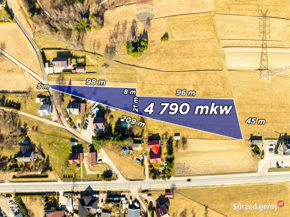 Widokowa działka z pozwoleniem na budowę Naprawa