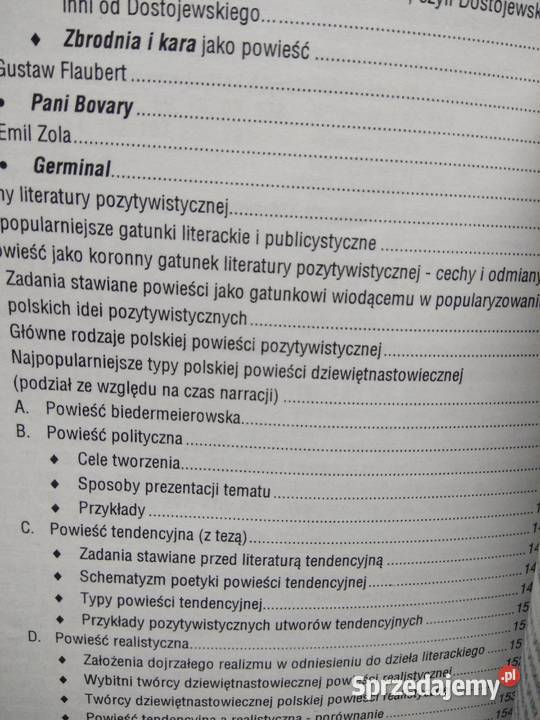 Literacka baza danych pozytywizm outlet używane Warszawa
