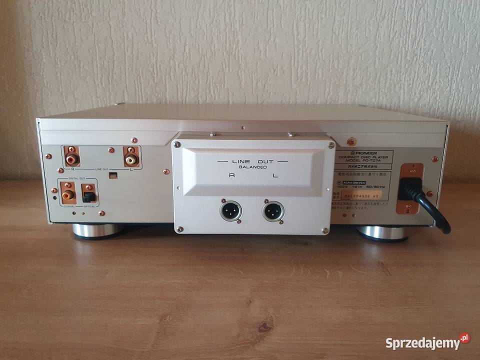 Pioneer pd 07a Elektronika