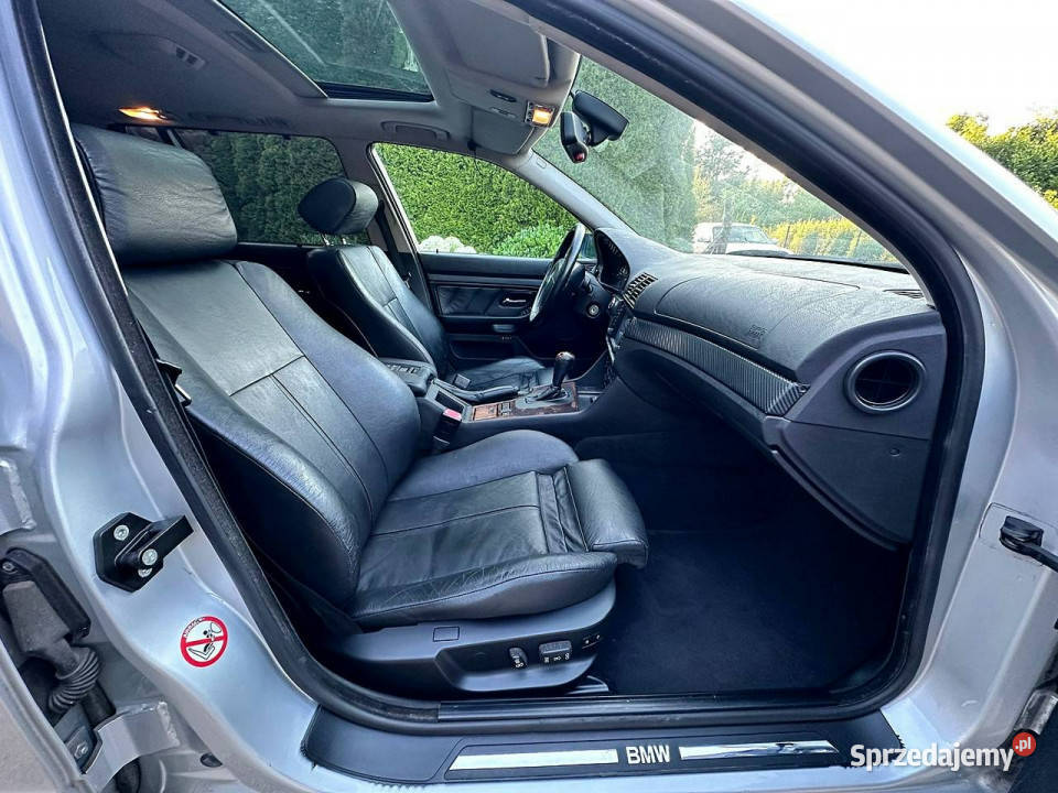 BMW 528 BMW e39 528i Kombi Skóry Opłacona E39 Wrocław