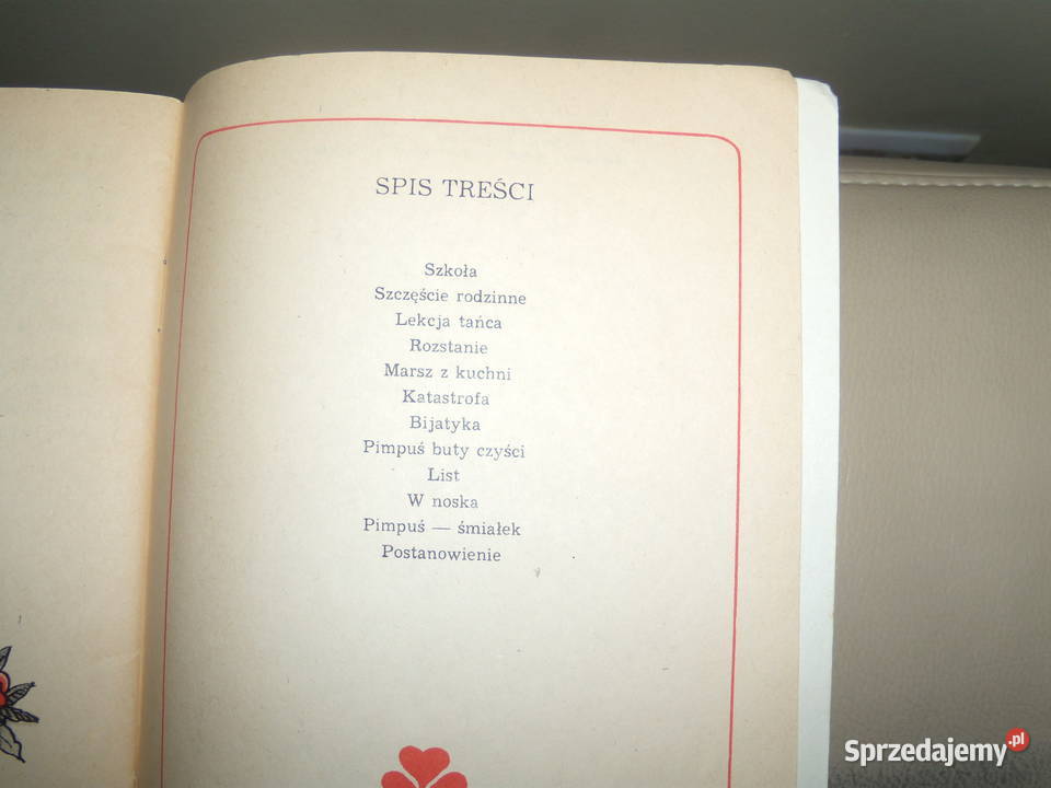 Szkolne przygody Pimpusi Sadełko Maria Rok wydania 1982 Warszawa