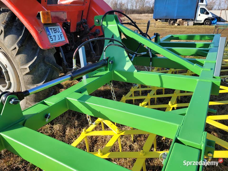Brona polowa CIĘŻKA HYDRAULICZNIE składana ząb20 Bychawa