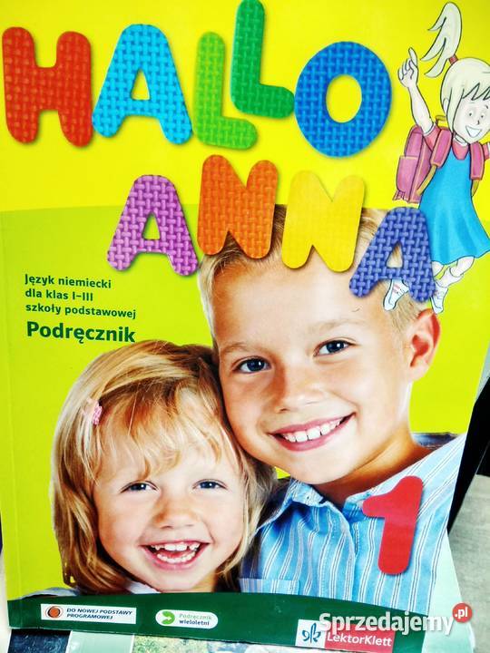 Hallo Anna 1 podręcznik niemiecki szkolne Warszawa
