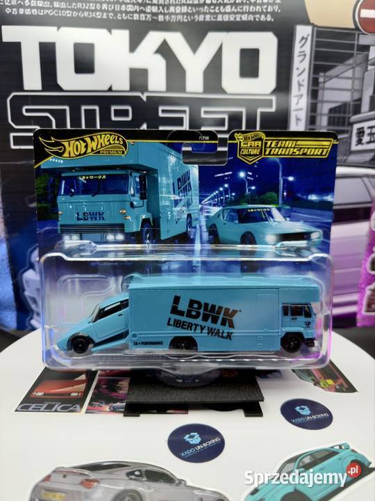 Hot Wheels Team Transport LBWK Nissan Skyline Wrocław