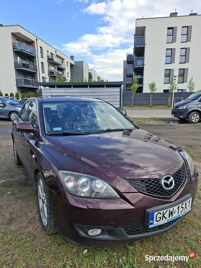 Mazda 3 2008 1560cm3 Bydgoszcz