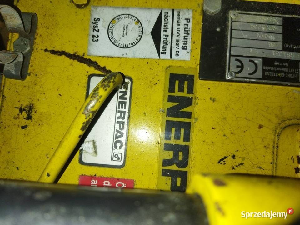Enerpac pompa hydrauliczna podnośnik Narzędzia specjalistyczne Piotrków Trybunalski