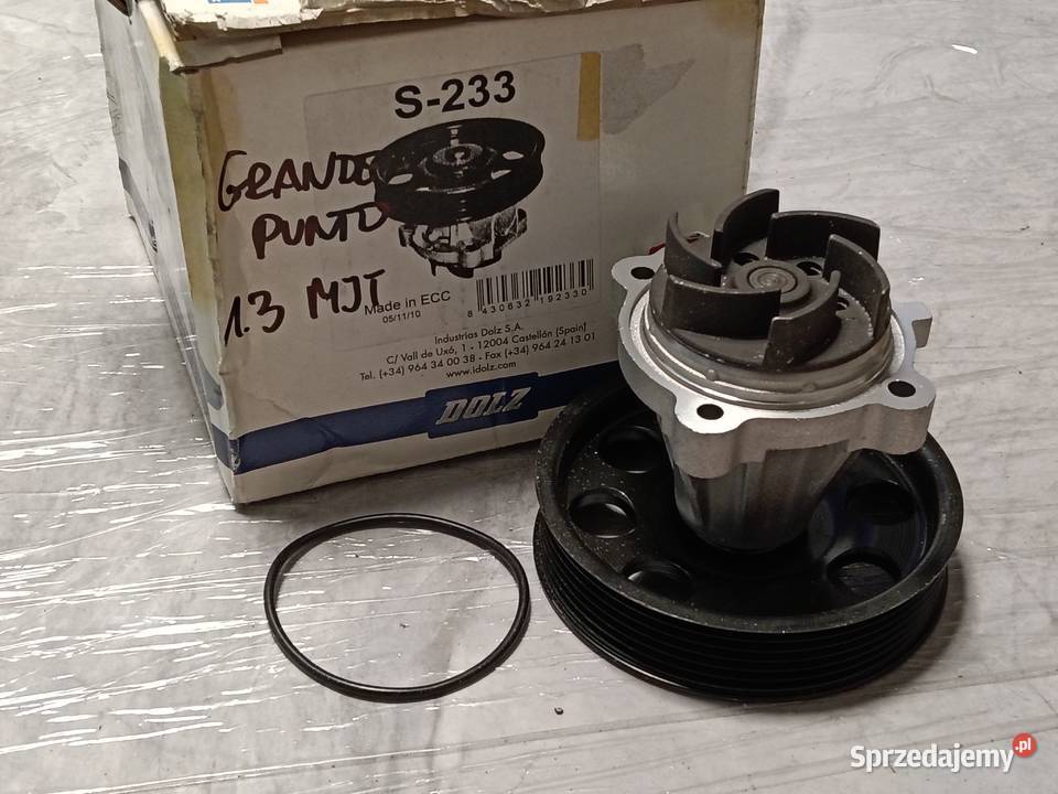 Pompa wody Fiat Panda 13 Grande Punto 500 Doblo osobowe Chorzów