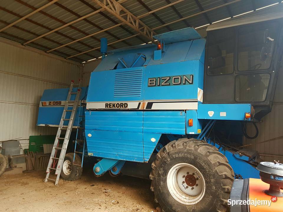 Bizon Rekord Z058 Czujniki strat ziarna łódzkie Sieradz