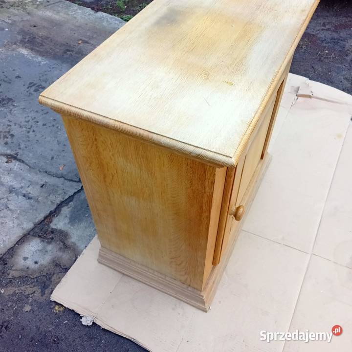 Szafka Stojąca Drewniana Stylowa Meble Drewniane Zabrze sprzedam