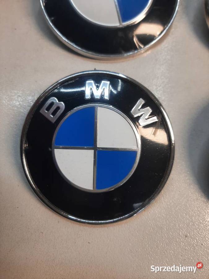Znaczek emblemant logo BMW 2 średnice Nowy