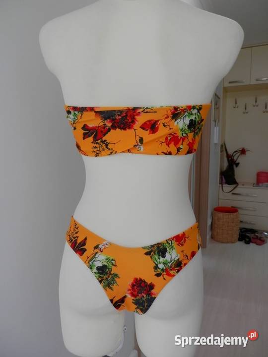 Strój Kąpielowy Bikini Dwuczęściowy Miodowy Łomża