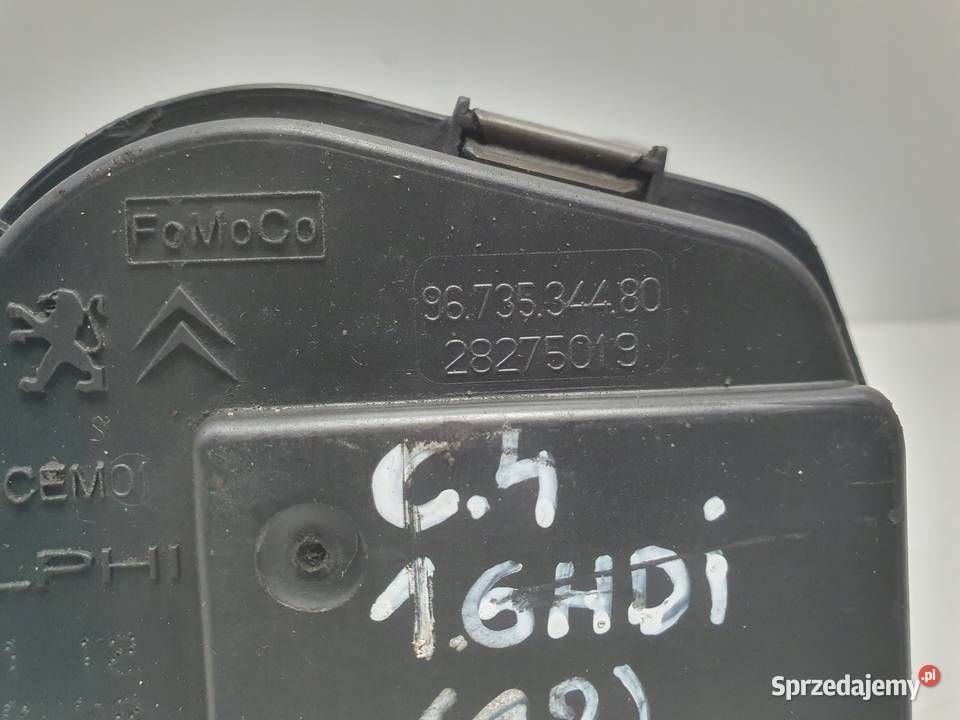 PRZEPUSTNICA Citroen C4 II 16 HDI Chełm