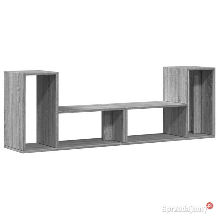 Szafki pod telewizor 2 szary dąb sonoma 75x30x50