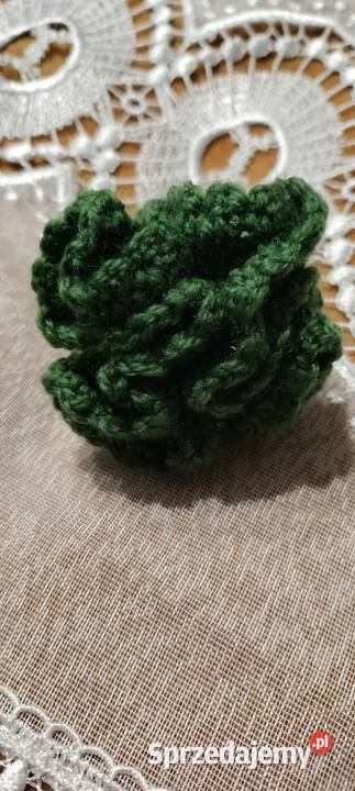 Maskotka brokuł na szydełku Częstochowa sprzedam