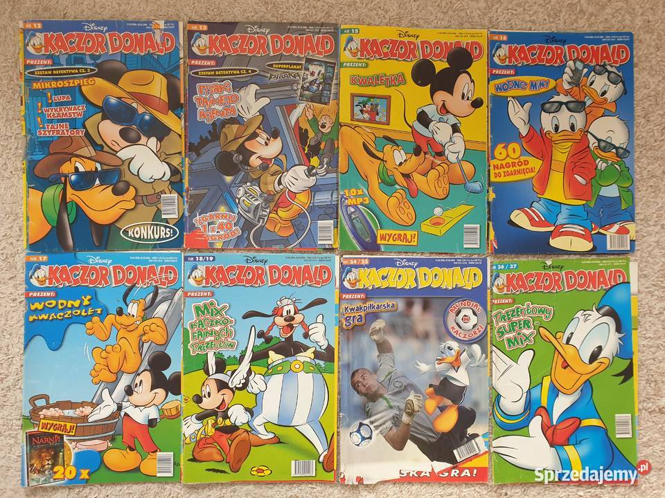 Kaczor Donald zestaw 23 komiksów Gdynia