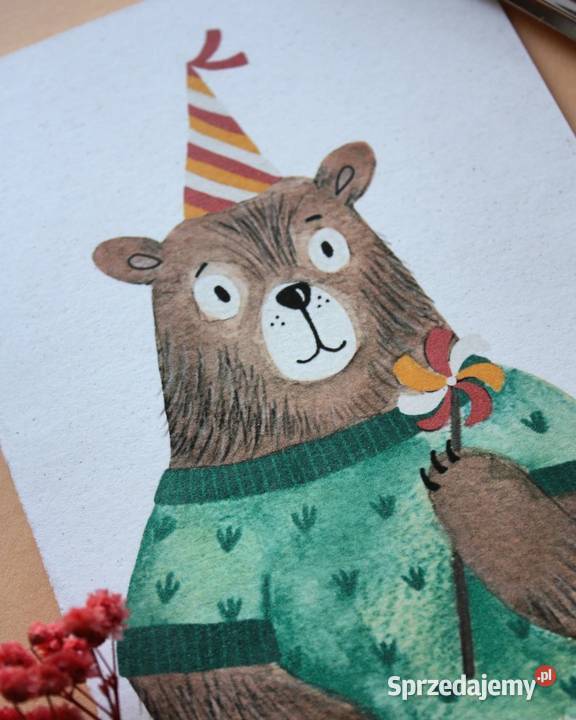 Kartka urodzinowa Lubin sprzedam