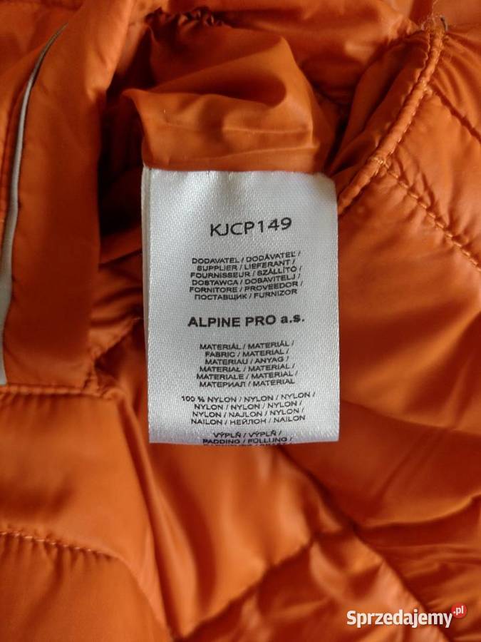 Kurtka chłopięca dwustronna ALPINE PRO r 149 śląskie sprzedam