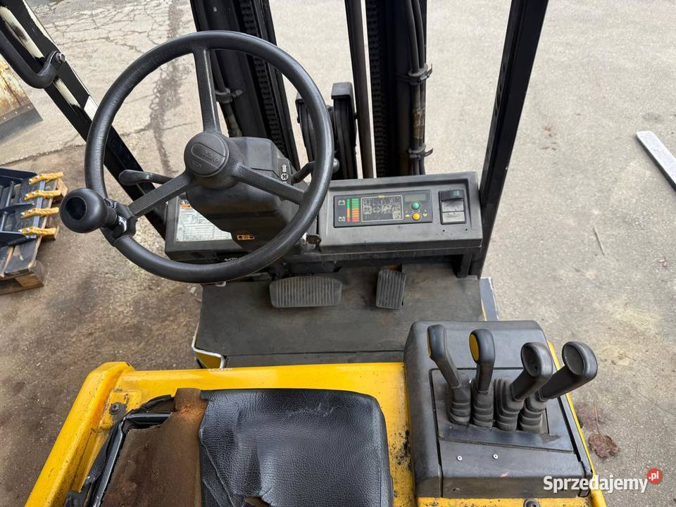 KOMPLET 2 wózki widłowe elektryczne Mszana Dolna