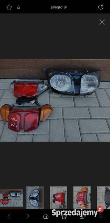 Yamaha FJR 1300 lampa reflektor przód tył 0612 Nowy Tomyśl