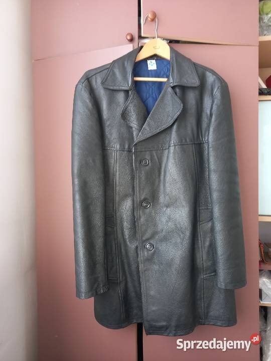 Płaszcz skórzany 50 Tomaszów Lubelski