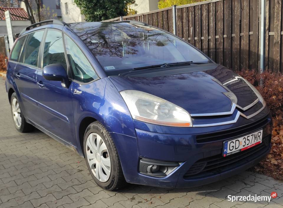 Citroen C4 Grand Picasso 7 osobowy bezwypadkowy Gdańsk